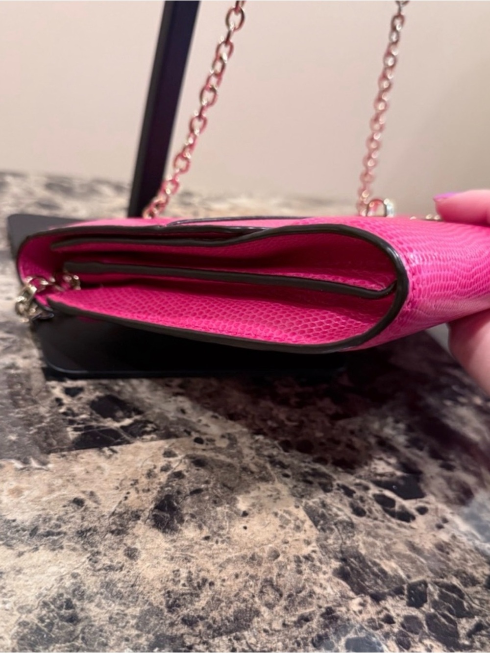 Henri Bendel Chain Crossbody Bag with Silver Hardware - Picture 9 of 15
